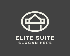 Suite - Realtor House Oval logo design