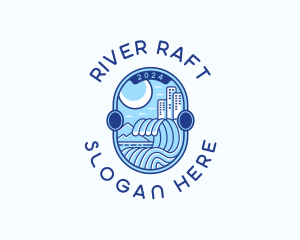 Wave Travel Resort logo design