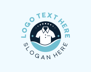 Clean - Shirt Clean Washing logo design