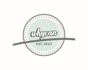 Retro Hipster Badge Logo