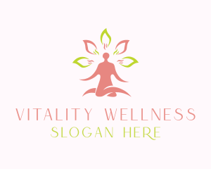 Wellness Spa Meditate  logo design