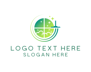 Window - Squeegee Window Cleaning logo design