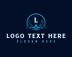 Airplane - Travel Logistics Airline logo design