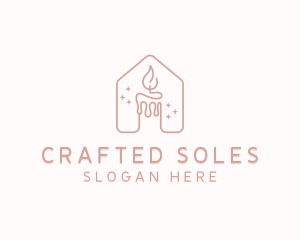 Wax Candle Decoration logo design