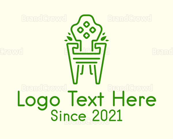 Green Garden Chair Logo