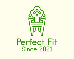 Fittings - Green Garden Chair logo design