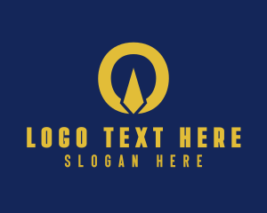 Gold Pen Company  logo design