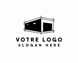 Distributors - Architect Warehouse Building logo design