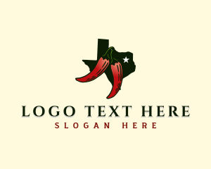 Texas - Texas Hot Chili logo design