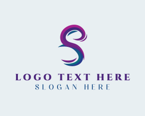 Hairdresser - Beauty Cosmetics Letter S logo design