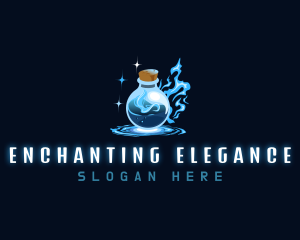 Charm - Magic Bottle Potion logo design