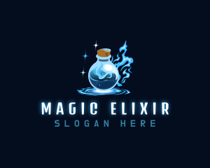 Potion - Magic Bottle Potion logo design