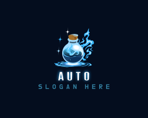 Science - Magic Bottle Potion logo design