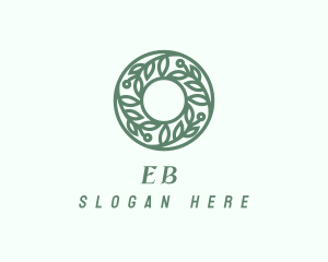 Natural - Green Salon Letter O logo design