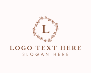 Leaf - Decoration Floral Event logo design