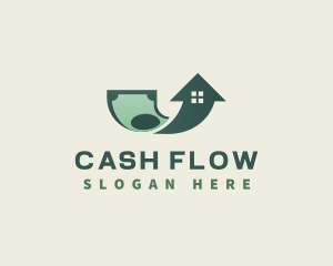 Cash Arrow Property logo design