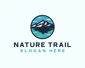 Trail - Mountain Lake Outdoor logo design