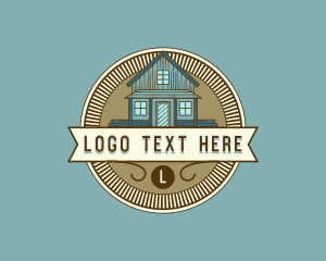 Duplex - House Realtor Property logo design