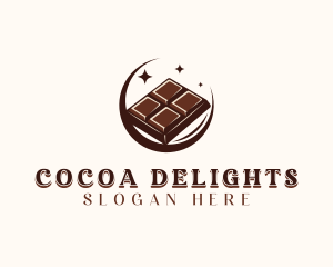 Sweet Chocolate Confectionery logo design