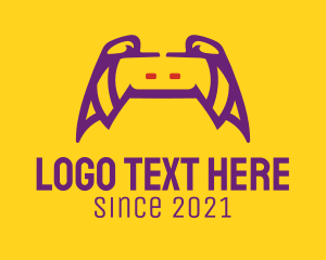 Gaming Controller - Purple Game Controller logo design