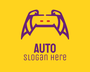 Purple Game Controller  Logo