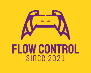 Purple Game Controller  logo design