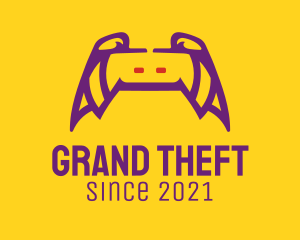 Purple - Purple Game Controller logo design
