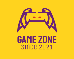 Purple Game Controller  logo design