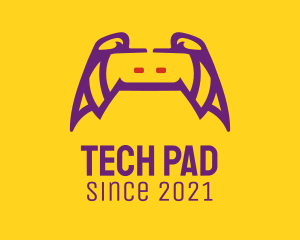 Purple Game Controller  logo design