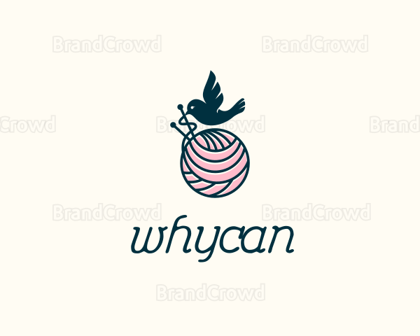 Bird Knit Yarn Logo