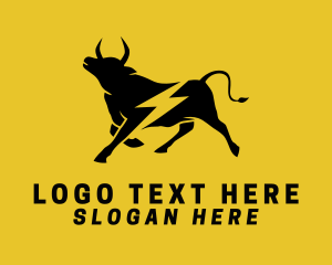 Lightning Bull Farm  Logo