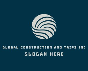 Global Game Streaming Wave logo design