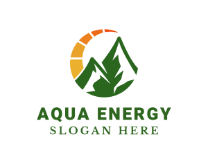 Solar Energy Mountain logo design