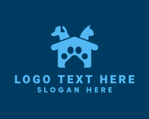 Animal - Dog Cat Pet Shelter logo design