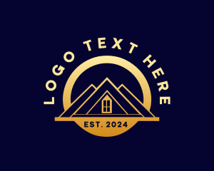 Roofing - Roofing Real Estate House Window logo design