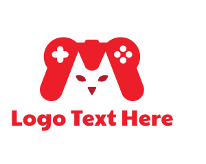 Cat Game Controller Logo