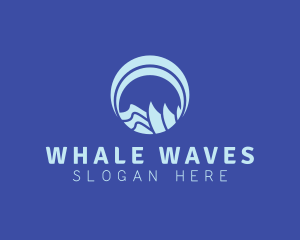 Water Beach Wave logo design