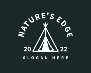 Outdoor - Outdoor Camping Tent logo design