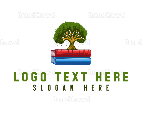 Book Learning Tree Logo