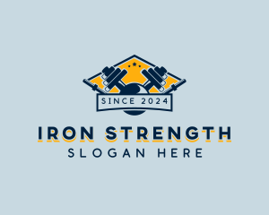 Weightlifting - Weightlifting Weights Fitness logo design