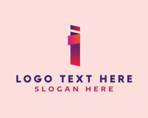 Creative Agency Letter I logo design