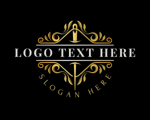 Clothes Repair - Luxury Needle Tailoring logo design