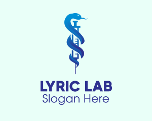 Medical Laboratory Injection  logo design