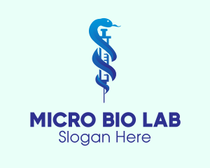 Medical Laboratory Injection  logo design