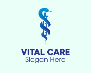 Medical Laboratory Injection  logo design