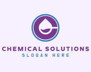 Chemical - Chemical Droplet Letter C logo design