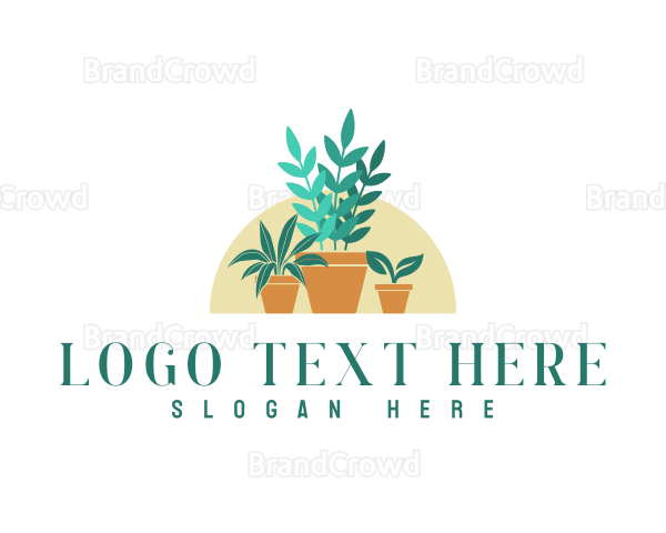 Landscaping Garden Plant Logo