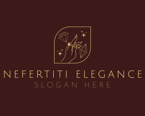 Elegant Diamond Jewelry  logo design