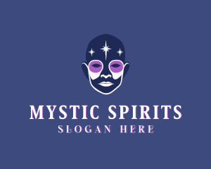 Mystical Tarot Fortune Teller logo design