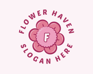 Pink Flower Boutique logo design